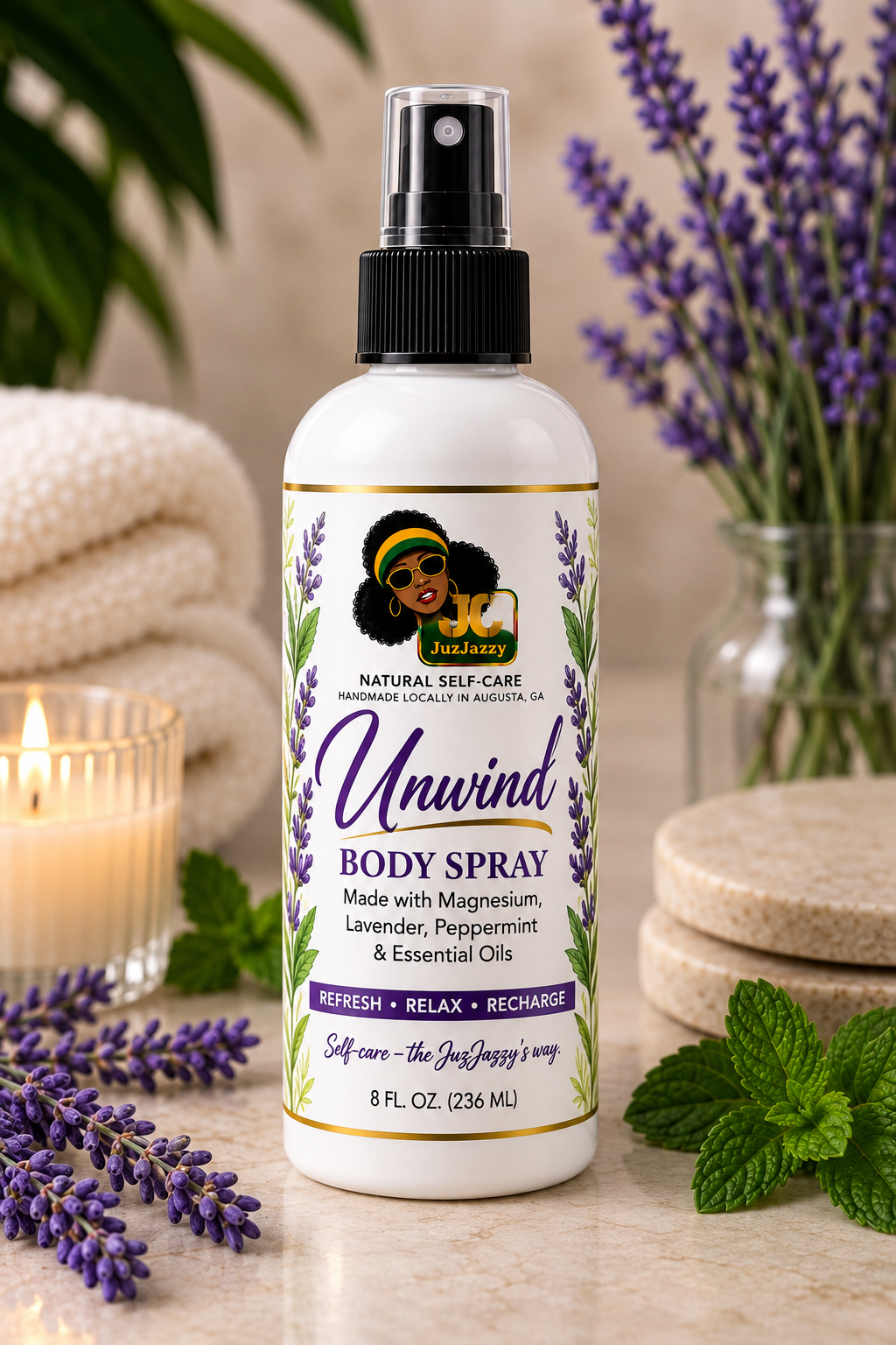 JuzJazzy's Unwind Body Spray