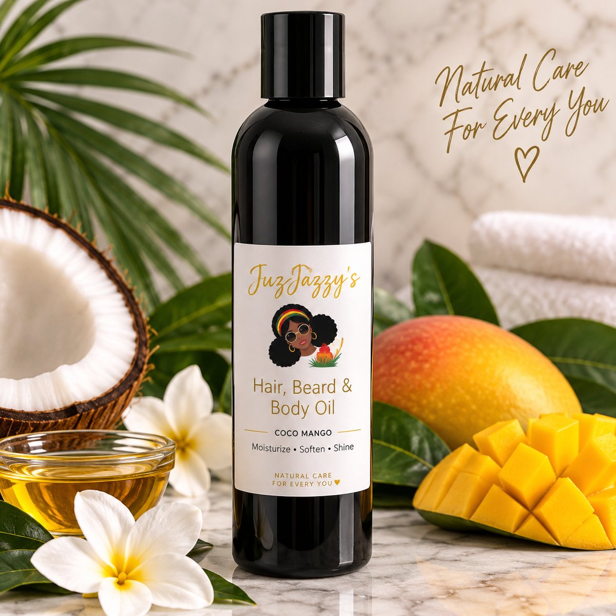 JuzJazzy’s Hair, Beard & Body Oil