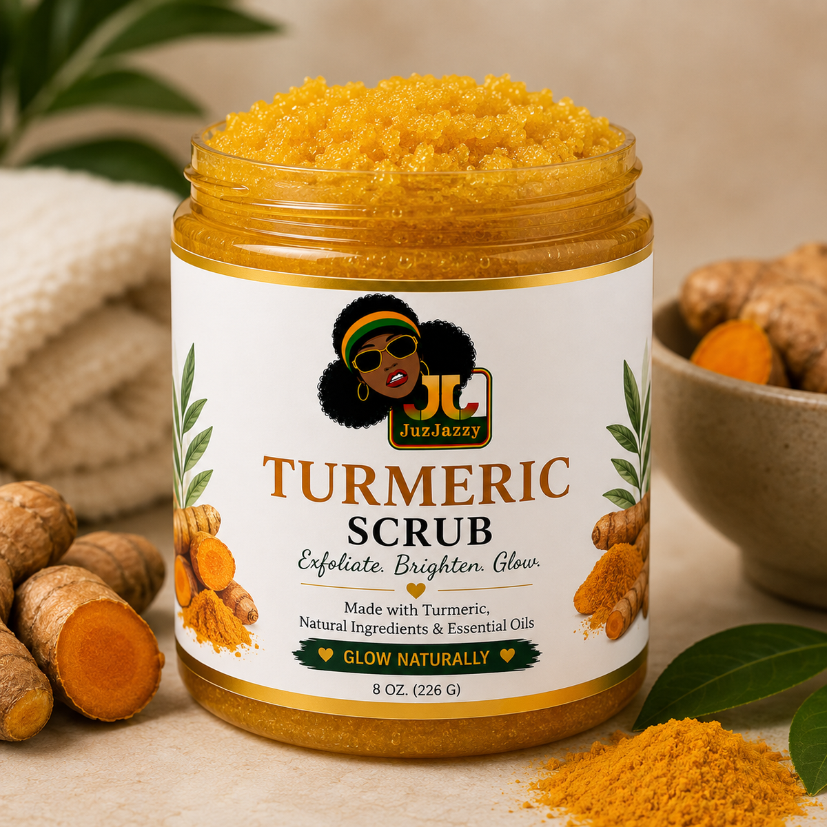 Turmeric Sugar Scrub